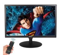 Eoulyee 19 Pulgadas Pantalla de Monitoreo Monitor de cámara de seguridad CCTV Interfaz multifuncional BNC, HDMI, AV, VGA, entrada USB Monitor de ordenador LCD resolución de 1440x900