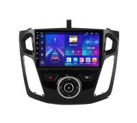 Eouyt Android 14 con Radio Coche Bluetooth para Ford Focus 2012-2018 9 Pulgadas Pantalla táctil Coche incorporada Carplay Android Auto con Navegación GPS FM RDS WiFi SWC(P5 4G+WiFi 8Core 6G+128G)