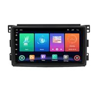 Eouyt Android 14 Radio Estéreo De Coche 2 DIN para Benz Smart Fortwo 451 2005-2010 9 Pulgadas Pantalla Táctil Reproductor Multimedia con CarPlay y Android Auto inalámbrico(P3 WiFi 4-Core 2G+32G)