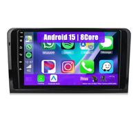 Eouyt Android Radio Coche para Benz M-Class GL-Class 2005-2009 con Carplay Android Auto, Radio Táctil de 9 Pulgadas con WiFi Bluetooth(4Core(2+32GB))