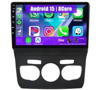 Eouyt Android Radio Coche para Citroen C4L 2013-2016 con Carplay Android Auto, Radio Táctil de 9 Pulgadas con WiFi Bluetooth(8Core(6+128GB))