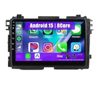 Eouyt Android Radio Coche para Honda VEZEL XRV 2013-2018 con Carplay Android Auto, Radio Táctil de 9 Pulgadas con WiFi Bluetooth(8Core(2+32GB))