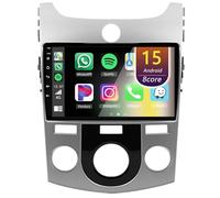 Eouyt Android Radio Coche para Kia Forte 2008-2013 con Carplay Android Auto, Radio Táctil de 9 Pulgadas con WiFi Bluetooth(B,8Core(4+64GB))
