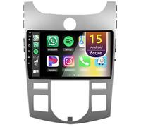 Eouyt Android Radio Coche para Kia Forte 2008-2013 con Carplay Android Auto, Radio Táctil de 9 Pulgadas con WiFi Bluetooth(A,8Core(8+128GB))