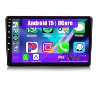 Eouyt Android Radio Coche para Peugeot 308 2013-2017 con Carplay Android Auto, Radio Táctil de 9 Pulgadas con WiFi Bluetooth(8Core(4+64GB))