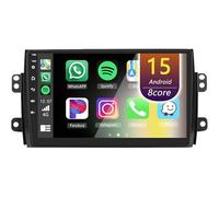 Eouyt Android Radio Coche para Suzuki SX4 2006-2013/Fiat Sedici 2005-2014 con Carplay Android Auto, Radio Táctil de 9 Pulgadas con WiFi Bluetooth(8Core(8+256GB))