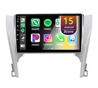 Eouyt Android Radio Coche para Toyota Camry 2012-2014 con Carplay Android Auto, Radio Táctil de 9 Pulgadas con WiFi Bluetooth(8Core(8+256GB))