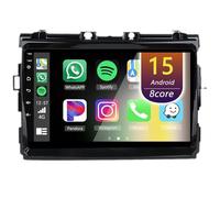 Eouyt Android Radio Coche para Toyota Estima Previa 2006-2012 con Carplay Android Auto, Radio Táctil de 9 Pulgadas con WiFi Bluetooth(4Core(2+32GB))