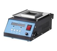 Eoweiot Crisol de Soldadura de Titanio, baño de fusión Cuadrado sin Plomo, Rango de Temperatura de 30 a 600 ℃, Capacidad de 1320 g, Ideal para proyectos de Soldadura.