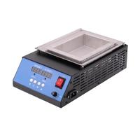 Eoweiot Crisol para Soldadura, 1000 W, Titanio sin Plomo, Temperatura Ajustable de 30 a 400 ℃, Capacidad de 5700 g para baño de Soldadura.