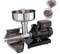 Eoweiot Máquina eléctrica para Colar Tomates - Molinillo de Alimentos de Acero Inoxidable para conservas, Ideal para Hacer mermeladas y Salsas. (Shell)