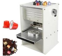 Eoweiot Máquina Manual de Sellado de Vasos para cápsulas de café, Dispositivo de Sellado de 37 mm para cafeterías Que Garantiza la frescura y la Calidad. (2 Holes)