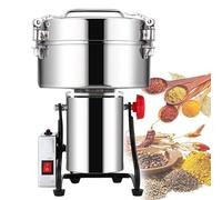 Eoweiot Molinillo eléctrico de Granos de 4500 g - Molinillo de Especias de Acero Inoxidable con Motor Industrial para moler Hierbas, Especias, Frutos Secos y Cereales.