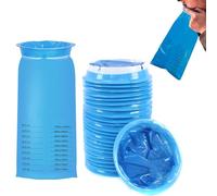 Eowppue Bolsas de Vómito 20 Piezas,Bolsas de Eliminación de Residuos, Fuertes y Duraderas, 1000ml de Capacidad,Imprescindibles para Viajes