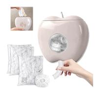 Eowppue Dispensador film transparente Caja almacenamiento de film transparente con 300 Film transparente cordón elástico Caja almacenamiento film plástico para cocina Dispensador film transparente