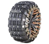EOYLBFWH Cadena Nieve Neumáticos Universal Emergencia para Mustang Shelby Cobra GT350, Cadenas Nieve Coches Premium Cadenas Nieve Ultra Grip Cadenas Invierno,B-6 Pcs