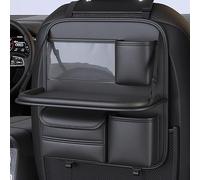 EOYLBFWH Organizador Respaldo Asiento Coche, para Audi A6 Long C8 2019-2023 2024 Mesa Plegable Cubo Basura Coche Soporte Tablet Accesorios Interior Coche,C