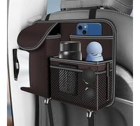 EOYLBFWH Organizador Respaldo Asiento Coche, para Peugeot 207CC 2009-2014 Mesa Plegable Cubo Basura Coche Soporte Tablet Accesorios Interior Coche,C