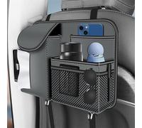 EOYLBFWH Organizador Respaldo Asiento Coche, para Smart Fortwo 451 2007-2015 Mesa Plegable Cubo Basura Coche Soporte Tablet Accesorios Interior Coche,B