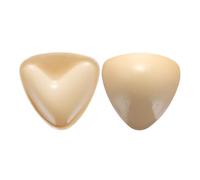 EOYVAIL Almohadillas y rellenos de lencería para mujer,Sujetador adhesivo reversible, copas autoadhesivas, sujetador push-up adhesivo de silicona, almohadillas removibles (1 par, tono de piel)