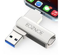 EOZNOE Memoria USB 64GB para iPhone, Memoria Externa para Guardar Más Fotos y Vídeos. Pendrive USB 3.0 para Phone de Alta Velocidad Compatible con i Phone/Android/PC