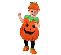 EOZY Disfraz de calabaza para niños,Halloween,carnaval,disfraz con sombrero,cosplay,L