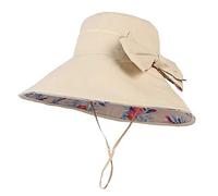 EOZY Sombreros de Sol para Mujeres Señoras Gorro de Verano UPF50 + Gorra Viseras Gorros de Pescador de ala Ancha Plegable Sun Hats