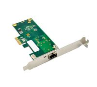 EP9660 PCIEx1 Gigabit Tarjeta de red óptica de fibra óptica WGI210AS de un solo puerto y con soporte para uso industrial
