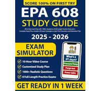 EPA 608 Study Guide: All-in-One Exam Prep with 1,000+ Questions, 8 Full-Length Practice Tests and a Complete Study Plan. Includes 30 Expert Strategies to Spot Trick Questions and Motivation Tips