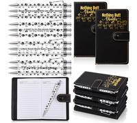 Epakh 8 Set Veterinary Receptionist Week Appreciation Gift Thank You Veterinarian Leather Journal with Ballpoint Pen Gift for Veterinary Nursing Assistant Coworker Doctor