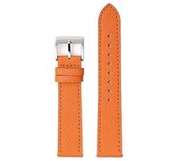 EPANO Correa de reloj de 18 mm, 20 mm, 22 mm, correa de reloj universal de cabeza plana, patrón de palma, primera capa de piel de vaca, correa de reloj de liberación rápida, hebilla cuadrada ligera es