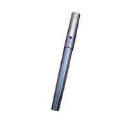 EPANO Pluma estilográfica colorida de aleación de titanio NO.6 EF/F, punta suave, regalo de escritura para estudiantes de negocios con bolígrafo convertidor (E,cuchillo largo 0,8-1,2 mm)