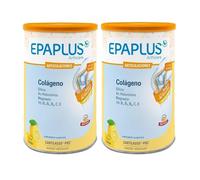 EPAPLUS Articulaciones - Colágeno con Ácido Hialurónico, Magnesio y Vitaminas B1, B2, B6, C y E - Sabor Limón - 60 días (Pack de 2 Unidades) (660 g) Polvo