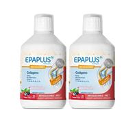 EPAPLUS Articulaciones - Pack 2 Unidades de 500ml (1000 ml total)- 40 días - Colágeno Líquido Sabor Frutos Rojos.