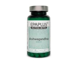 EPAPLUS Ashwagandha 600 mg B6 100 cápsulas veganas relajación diaria | Ashwagandha 600 mg con vitamina B6 para estrés y relajación. Apoyo al bienestar diario. 100 cápsulas veganas