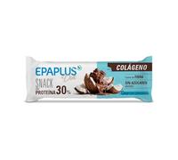 EPAPLUS Diet | Barrita de Proteína con Colágeno | 30% de Proteína y 6g de Colágeno por Barrita de 50 g | Ideal para Saciar y Acompañar un Estilo de Vida Activo | Fuente de Fibra, Sin Azúcares Añadidos