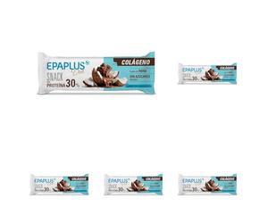 EPAPLUS Diet | Barrita de Proteína con Colágeno | 30% de Proteína y 6g de Colágeno por Barrita de 50 g | Ideal para Saciar y Acompañar un Estilo de Vida Activo | Fuente de Fibra, Sin Azúcares Añadidos