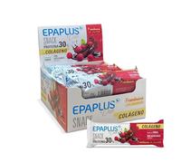 EPAPLUS Diet | Barritas Proteína con Colágeno | 30% Proteínas y 6g Colágeno por Barrita 50g | Sin Azúcares Añadidos | Fuente de Fibra | Frambuesa con chocolate | Pack 12 Unidades