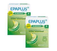 EPAPLUS Digestcare Calmadigest, Ayuda al Equilibrio de la Acidez Estomacal y Bienestar Digestivo, con Manzanilla y Extractos Naturales - Pack de 2 Unidades - 60 comprimidos en total