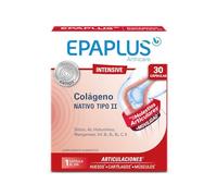 EPAPLUS Intensive - Colágeno TIPO II Nativo - 30 Comprimidos - Con Silicio, Ác. Hialurónico, Manganeso y Vitaminas B1, B2, B6, C y E