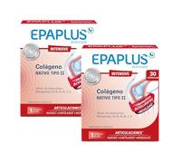 EPAPLUS Intensive - Colágeno TIPO II Nativo - Pack 2 Unidades de 30 Comprimidos (60 en total) - Con Silicio, Ác. Hialurónico, Manganeso y Vitaminas B1, B2, B6, C y E - Bienestar Articular Diario