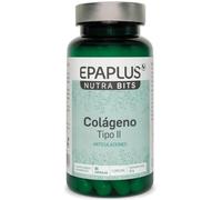 EPAPLUS Nutrabits Colágeno Tipo II | Con Ácido Hialurónico y Vitaminas | Articulaciones, Flexibilidad y Movilidad | 90 Cápsulas