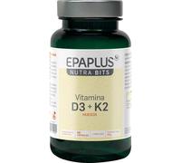 Epaplus Suplemento Vitamina D3 + K2 (2000 UI + 75 µg MK7) – 90 cápsulas vegetales