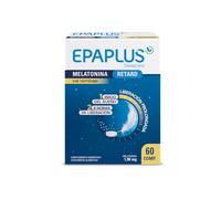 EPAPLUS Sleepcare | Melatonina Retard con Triptófano | Liberación Prolongada 8 Horas | 1,98 mg por Comprimido con Magnesio y Vitaminas B3 y B6 | Apoyo al Descanso Nocturno | 60 Comprimidos