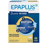 Epaplus Sleepcare Sueño Retard Melatonina con Triptófano 60comp