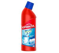 Eparcyl 2 en 1 - Gel WC especial (0,750 L) - Producto de WC descalcificador + mantenimiento séptico - Frescura océano