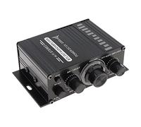 ePathChina AK160 - Amplificador de potencia de 2 canales clase D para karaoke y cine en casa, compatible con Bluetooth con entrada AUX USB/SD