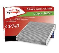 EPAuto CP743 (CF10743) - Filtro de aire de cabina de repuesto para Chrysler/Dodge/Infiniti/Nissan/Volkswagen