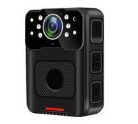 Epdpekc Cámara Pequeña Impermeable para el Cuerpo, 1080P, Cifrado de Archivos, Visión por Infrarrojos, Minicámara Corporal, DVR para Aplicación de la, Enchufe de la UE