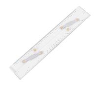 Epdpekc Regla Marina Regla Paralela Cartas NáUticas Regla Paralela Puntos de Mapeo para Tirar Regla Paralela 450MM